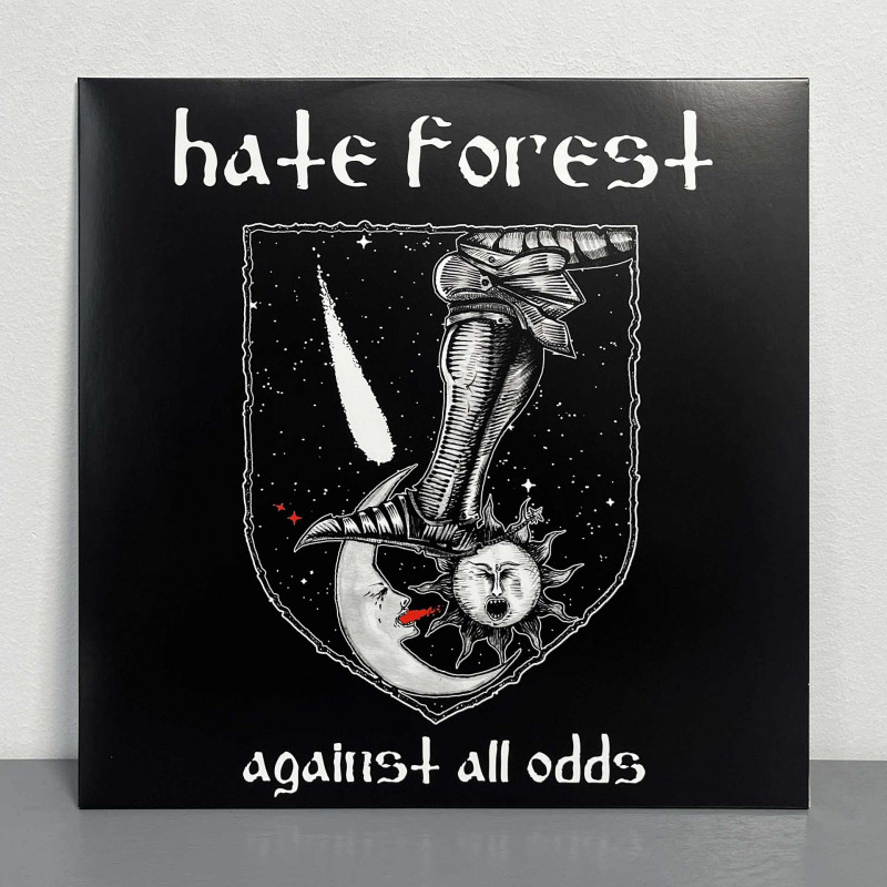 Hate Forest - Against All Odds LP (Black With Red Swirl Vinyl)