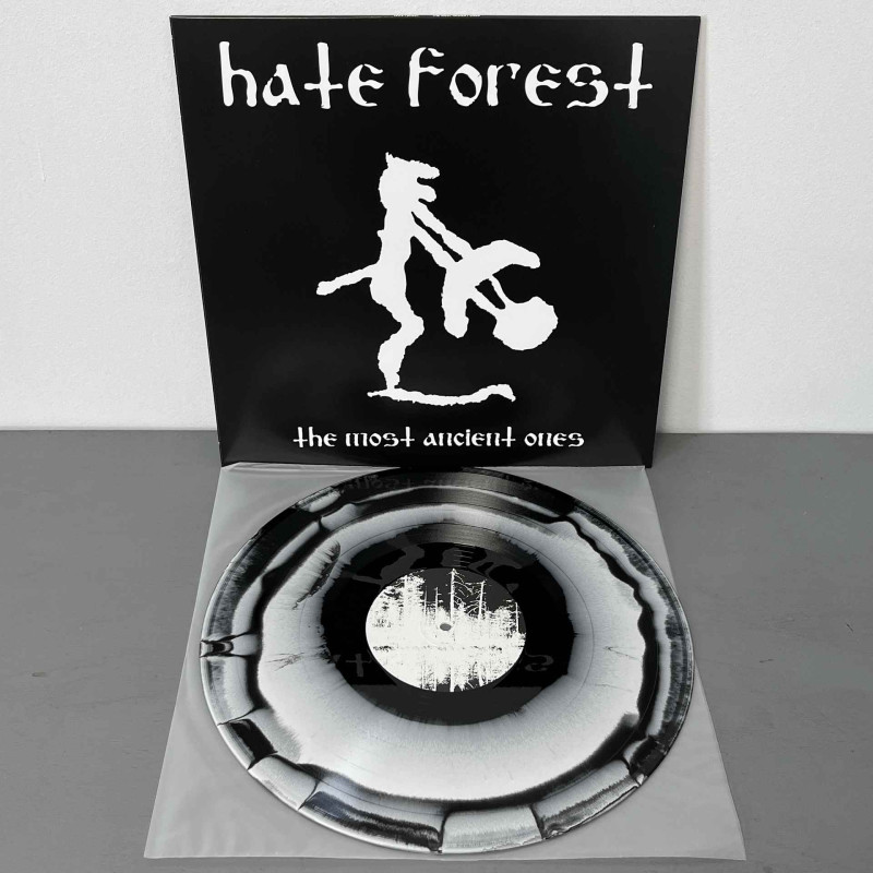 Hate Forest - The Most Ancient Ones LP (Black/White Swirl Vinyl)