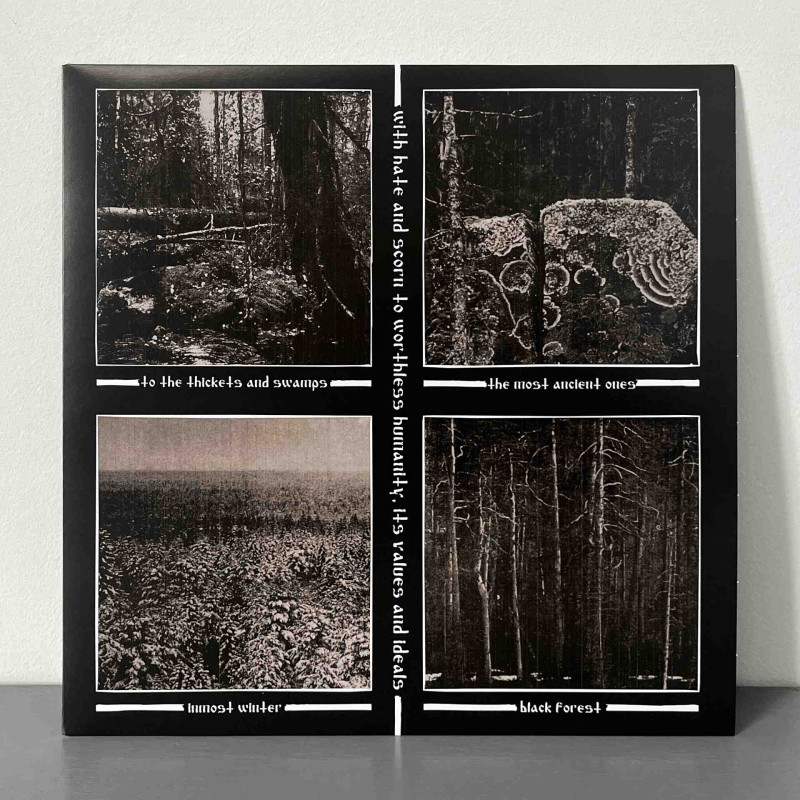 Hate Forest - The Most Ancient Ones LP (Black/White Swirl Vinyl)