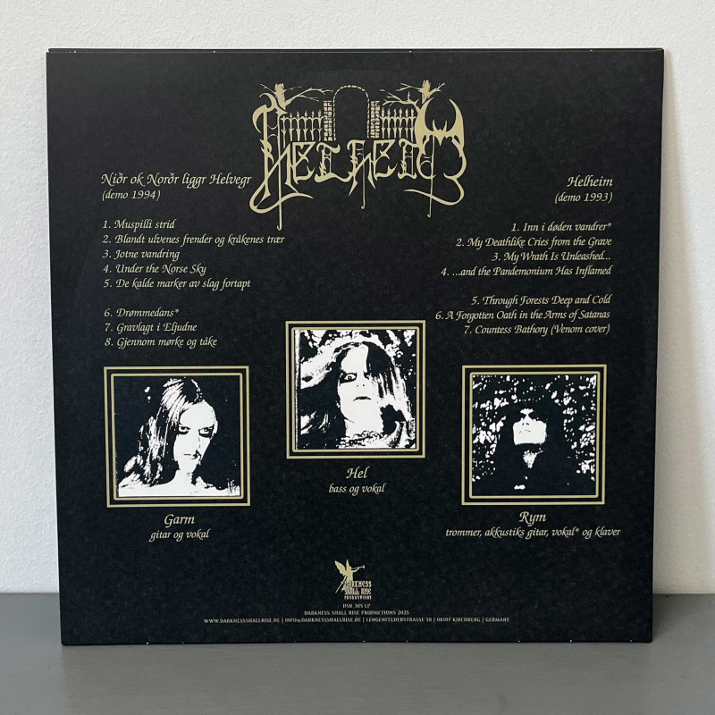 Helheim - Nidr Ok Nordr Liggr Helvegr / Helheim 2LP (Black Vinyl)