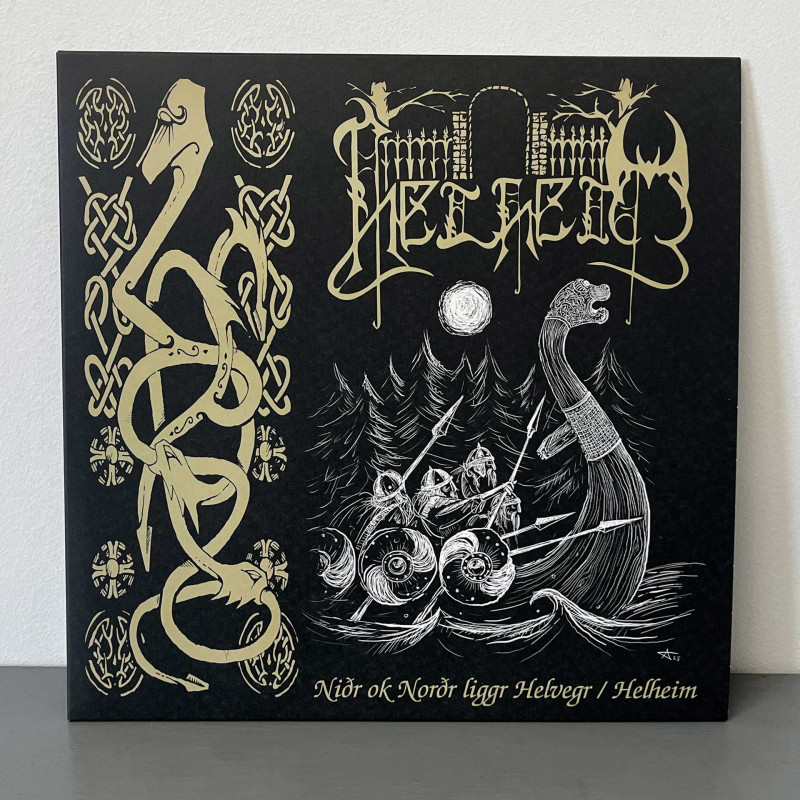 Helheim - Nidr Ok Nordr Liggr Helvegr / Helheim 2LP (Gold Vinyl)