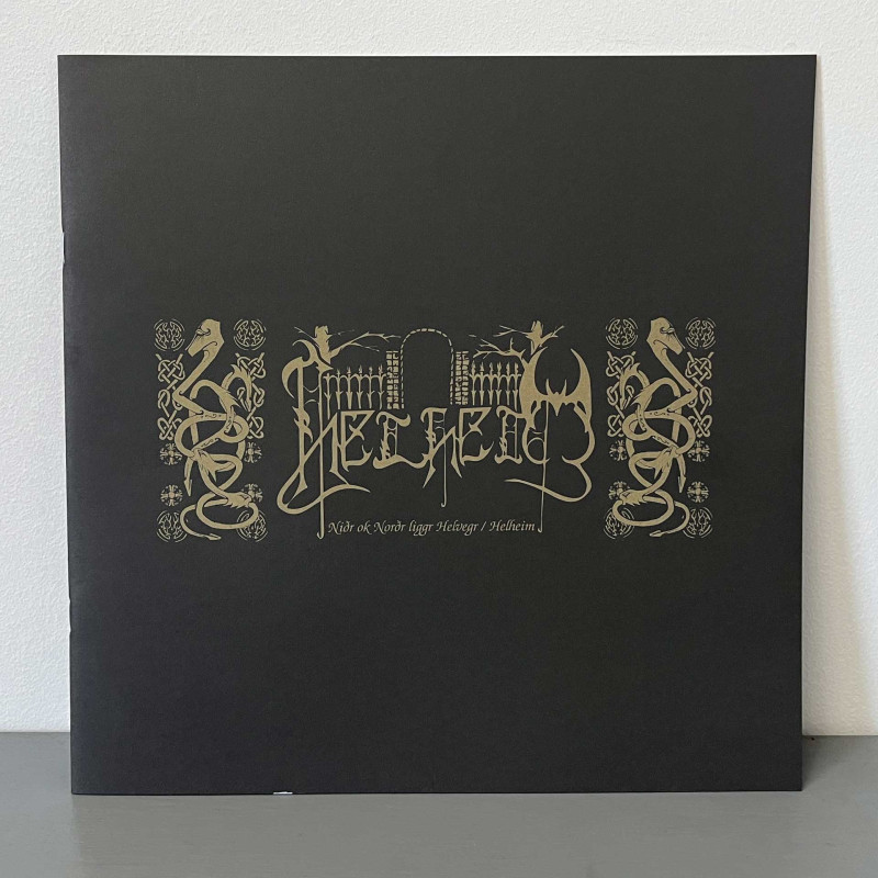 Helheim - Nidr Ok Nordr Liggr Helvegr / Helheim 2LP (Gold Vinyl)