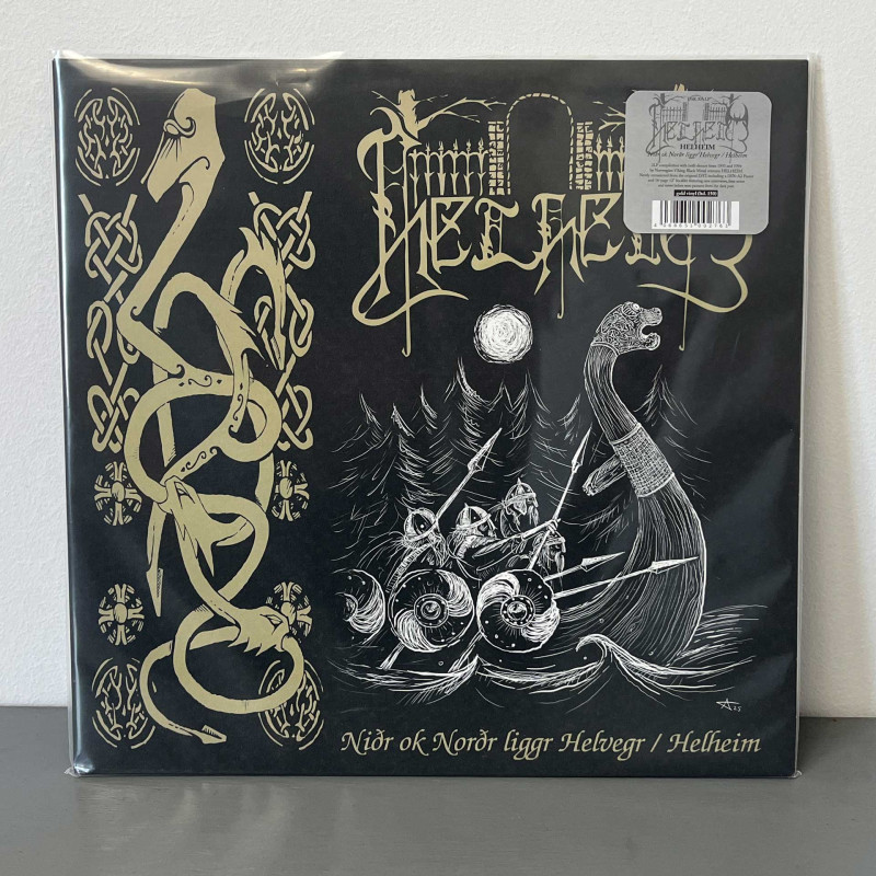 Helheim - Nidr Ok Nordr Liggr Helvegr / Helheim 2LP (Gold Vinyl)