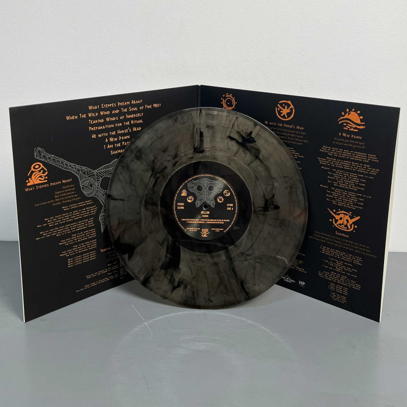 HELL:ON - Shaman LP (Gatefold Clear/Black Marbled Vinyl)