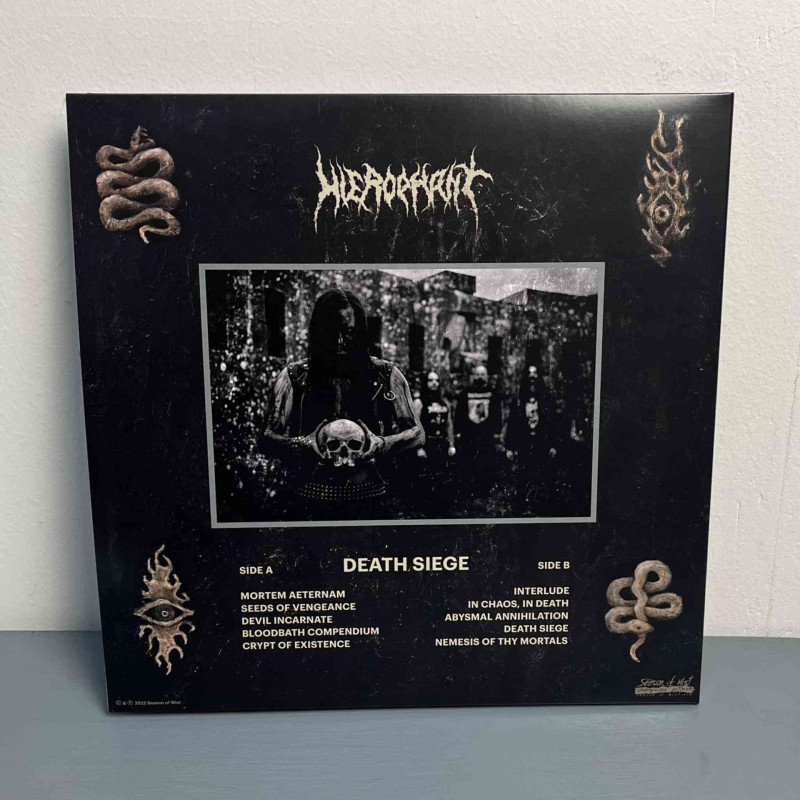 Hierophant - Death Siege LP (Gatefold Black Vinyl)