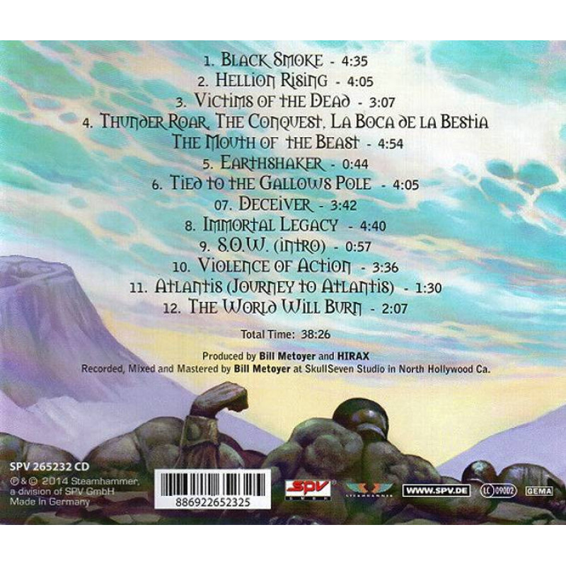 Hirax - Immortal Legacy CD