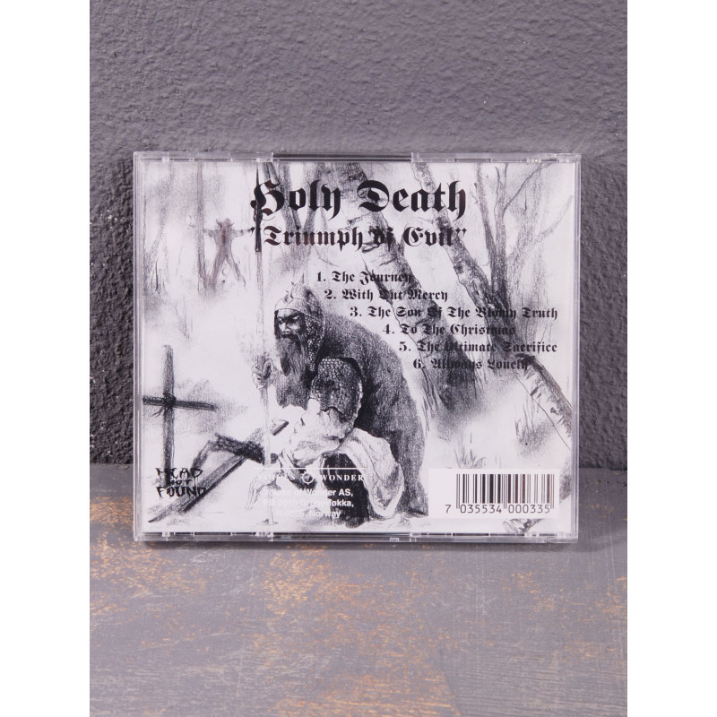 Holy Death - Triumph Of Evil CD (Head Not Found) (Б/У)