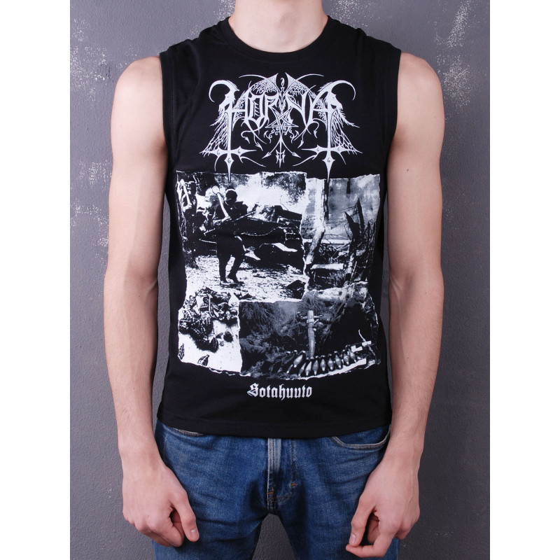 Безрукавка Horna - Sotahuuto (FOTL) чорна