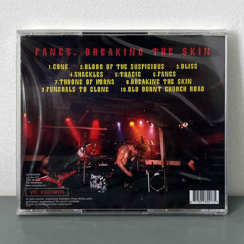 Horror Of Horrors - Fangs, Breaking The Skin CD