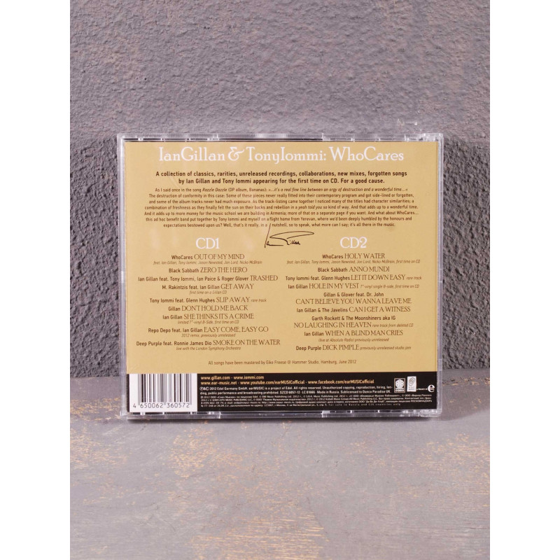 Ian Gillan & Tony Iommi - WhoCares 2CD (Союз)