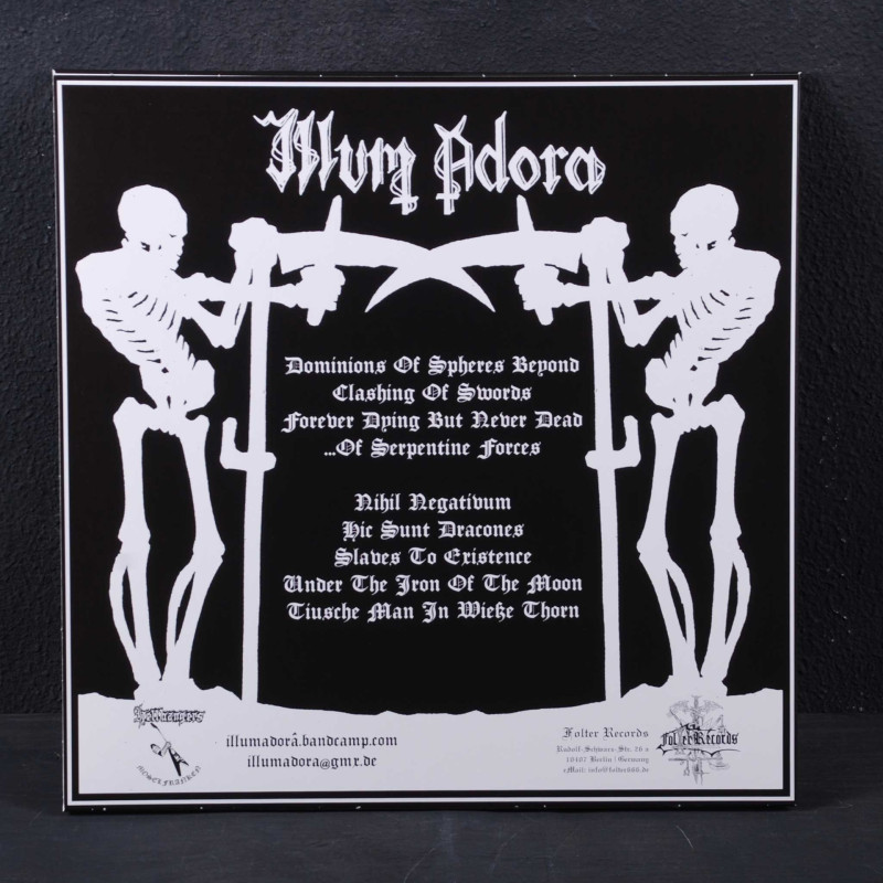 Illum Adora - ...Of Serpentine Forces LP (Clear / Black Splatter Vinyl)