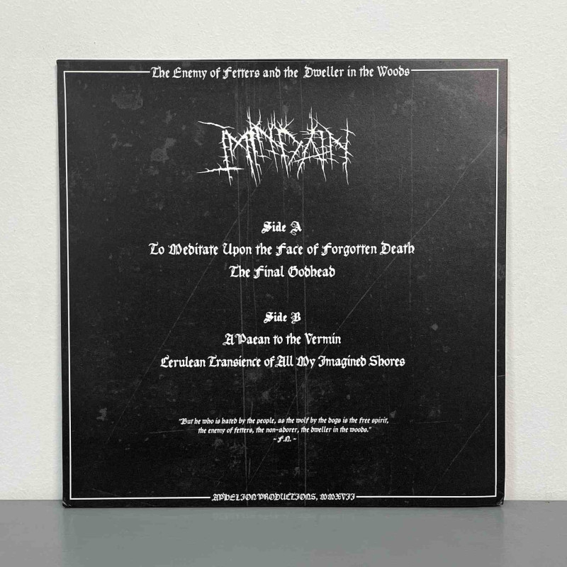 Imindain - The Enemy Of Fetters And The Dweller In The Woods MLP (Black Vinyl)
