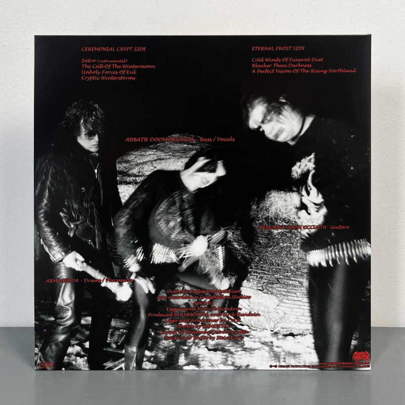 Immortal - Diabolical Fullmoon Mysticism LP (Gatefold Ice Black Vinyl)