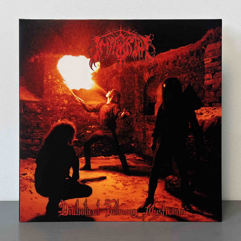 Immortal - Diabolical Fullmoon Mysticism LP (Gatefold Orange/Black Marbled Vinyl)