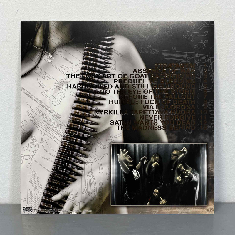 Impaled Nazarene - Absence Of War Does Not Mean Peace LP (Gatefold Clear Black Vinyl)