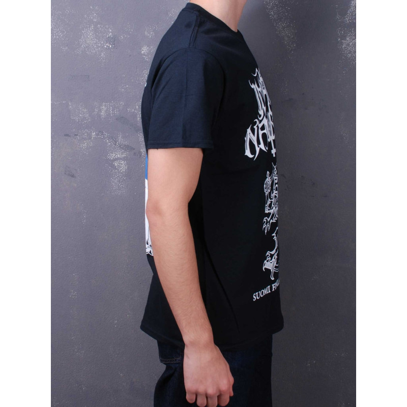 Impaled Nazarene - Suomi Finland Perkele - 100 Years Of Finnish Independence Black T-Shirt