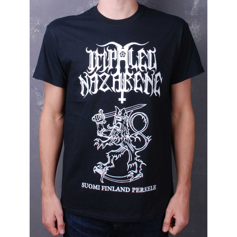 Impaled Nazarene - Suomi Finland Perkele - 100 Years Of Finnish Independence Black T-Shirt