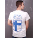 Impaled Nazarene - Suomi Finland Perkele - 100 Years Of Finnish Independence White T-Shirt