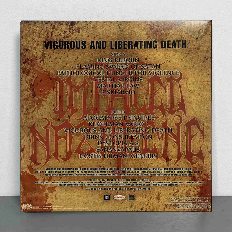 Impaled Nazarene - Vigorous And Liberating Death LP (Gatefold Purple Vinyl)