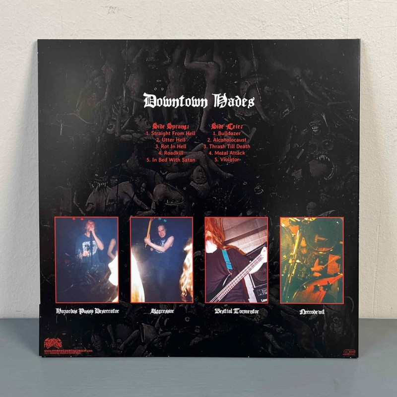 Inferno - Downtown Hades LP (Transparent Red/Black Marble Vinyl)