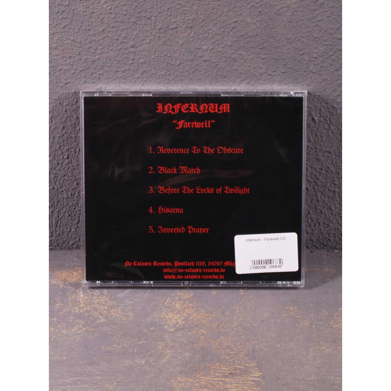 Infernum - Farewell CD