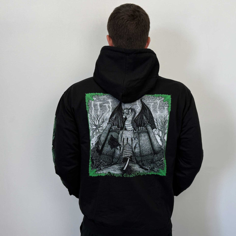 Old Sorcery - Dragon Citadel Elegies (AWDis) Black Hoodie
