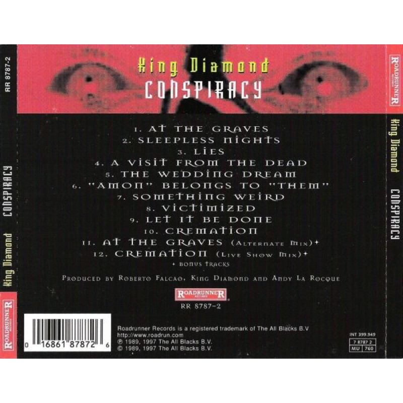 King Diamond - Conspiracy CD