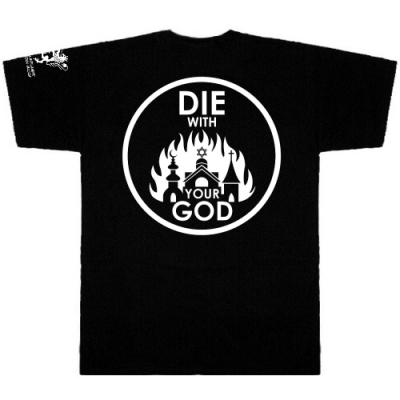 Kroda - Die With Your God (Logo) Black T-Shirt