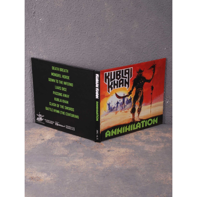 Kublai Khan - Annihilation CD Digibook