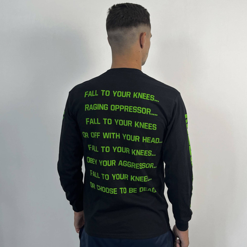 Kublai Khan - Annihilation (Gildan) Black Longsleeve