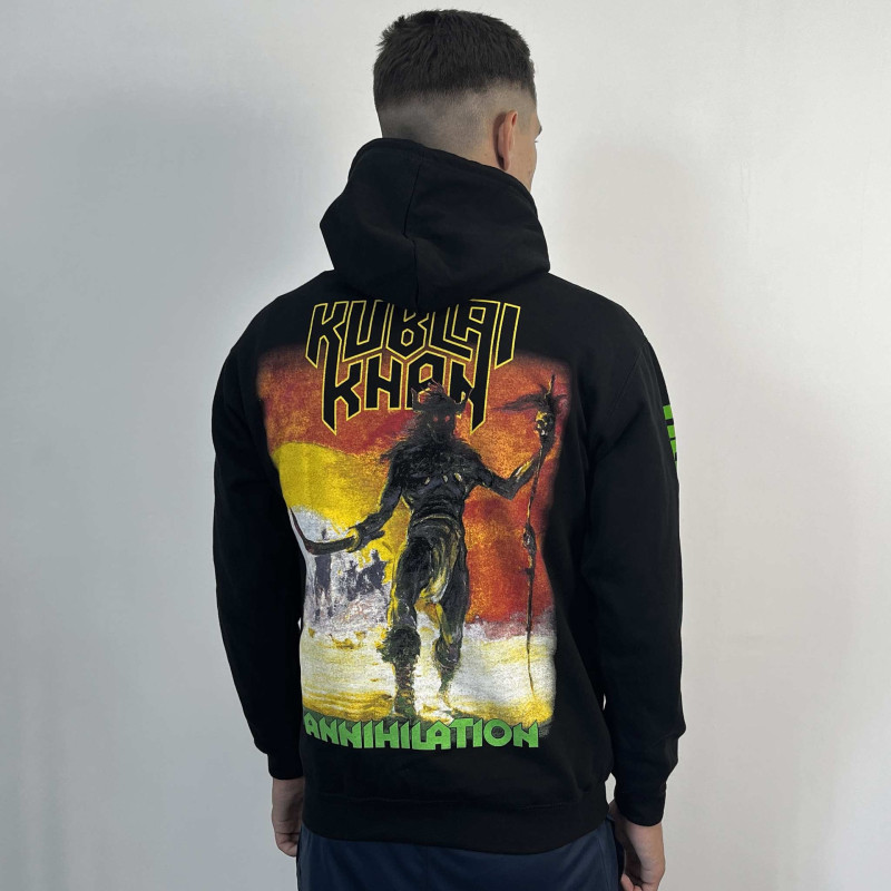Kublai Khan - Annihilation (AWDis) Black Hoodie