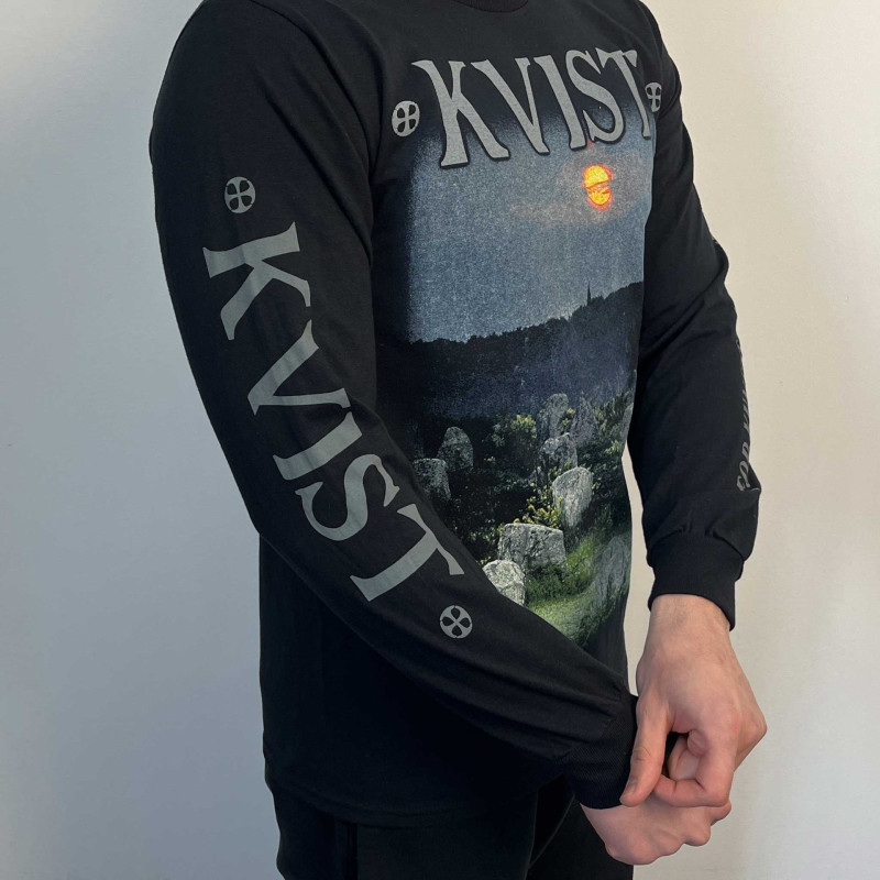 Лонгслів Kvist - For Kunsten Maa Vi Evig Vike (Gildan) чорний