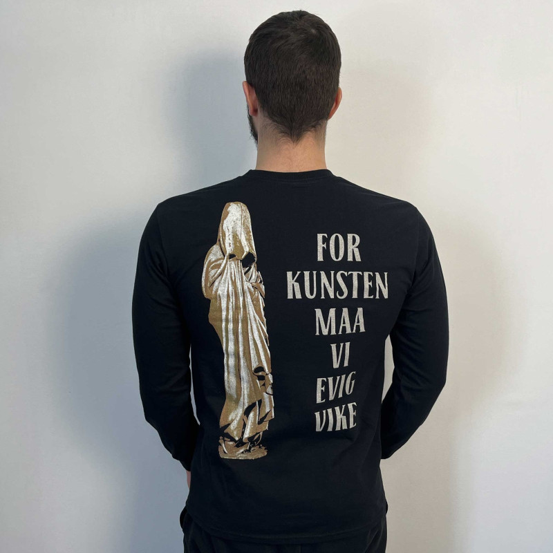 Лонгслів Kvist - For Kunsten Maa Vi Evig Vike (Gildan) чорний