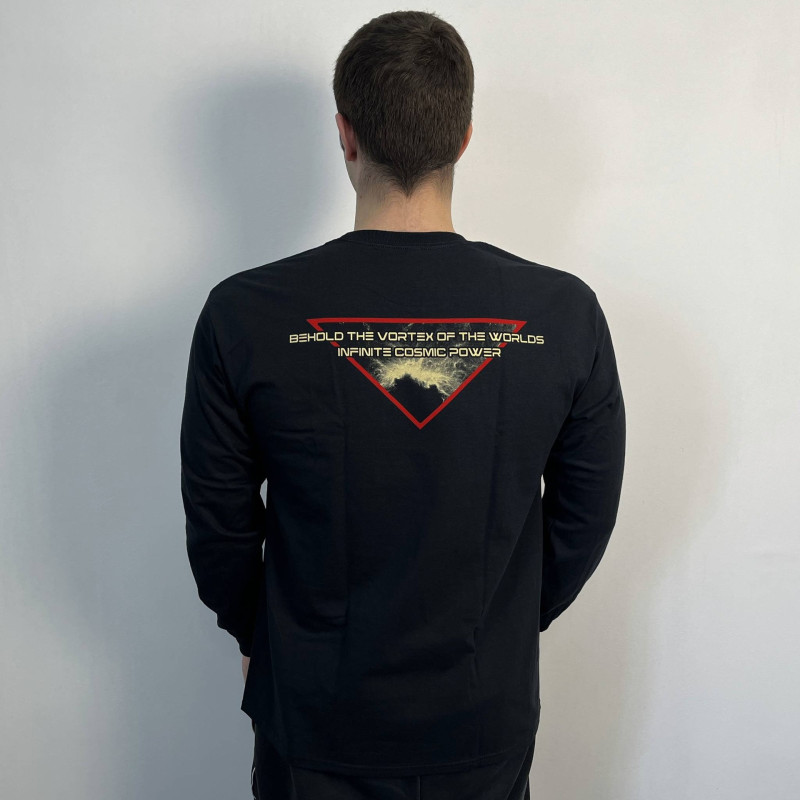 Labyrinthus Stellarum - Vortex Of The Worlds (Gildan) Black Longsleeve