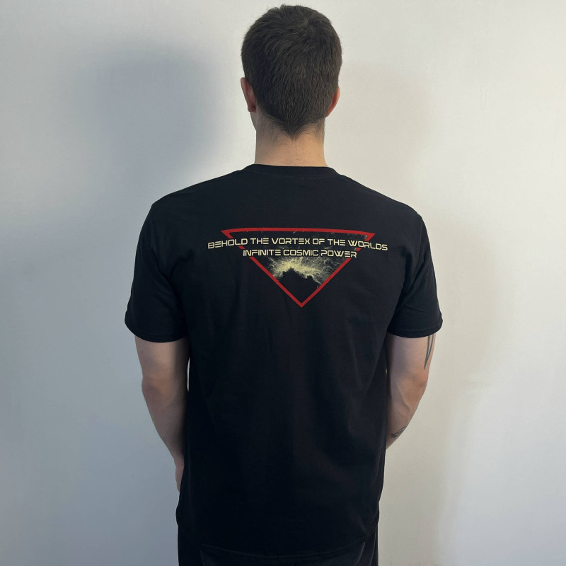 Labyrinthus Stellarum - Vortex Of The Worlds (Gildan) Black T-Shirt