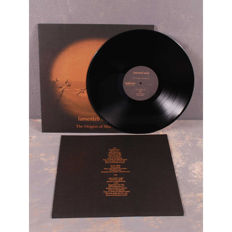Lamented Souls - The Origins Of Misery LP (Black Vinyl)