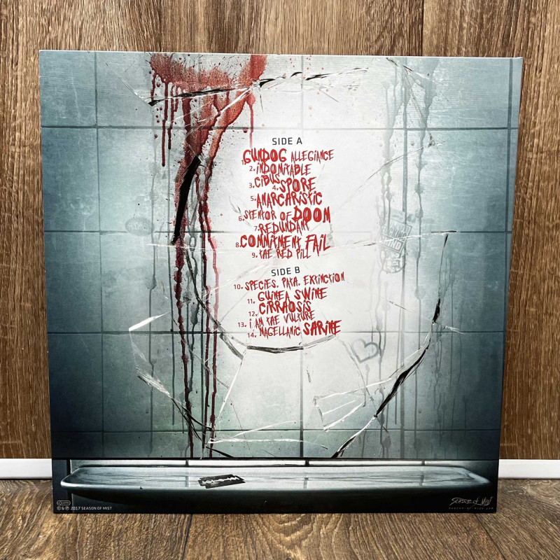 Leng Tch'e - Razorgrind LP (Gatefold White Vinyl)
