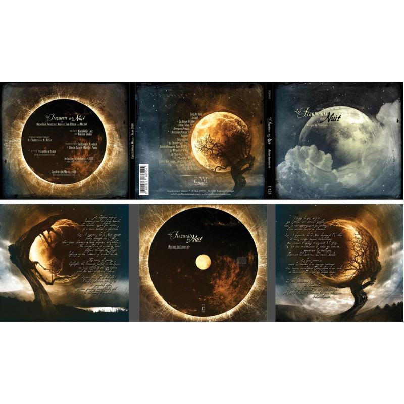 Les Fragments De La Nuit - Musique Du Crepuscule CD Digi