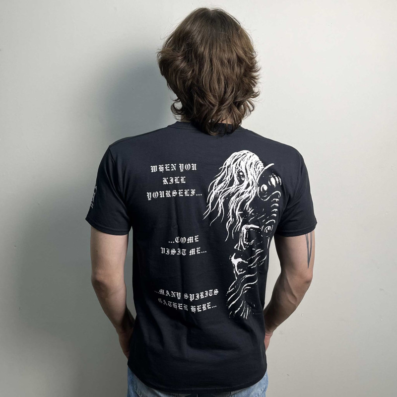 Leviathan - The Tenth Sub Level Of Suicide (FOTL) Black T-Shirt