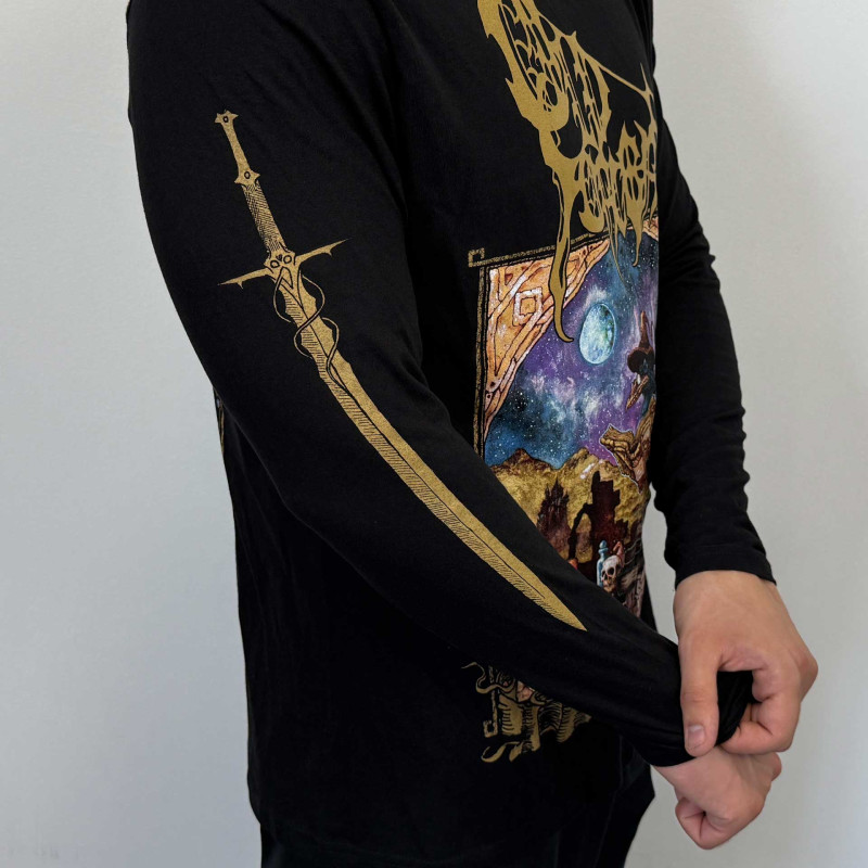 Old Sorcery - The Escapist (B&C) Black Longsleeve