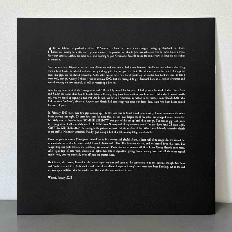 Lunar Aurora - Ars Moriendi LP (Black Vinyl)