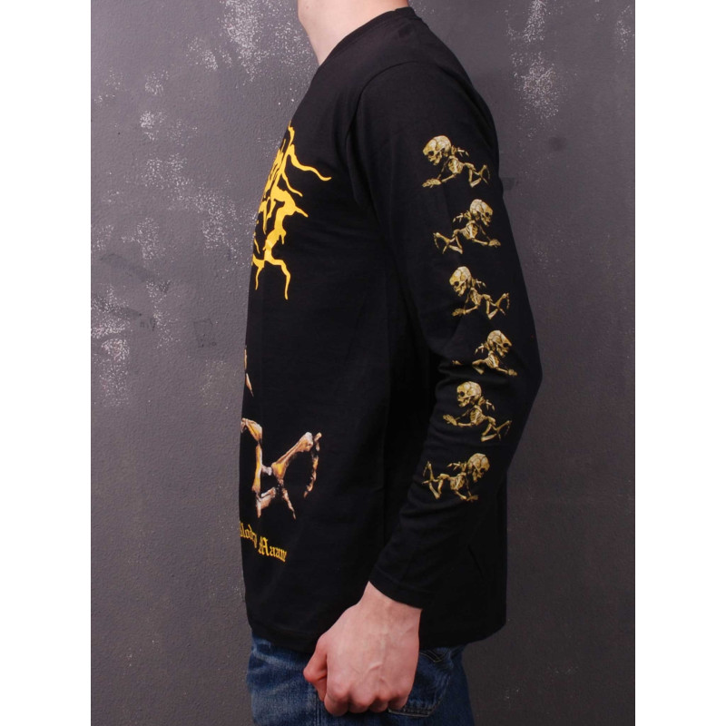 Manes - Under Ein Blodraud Maane Longsleeve