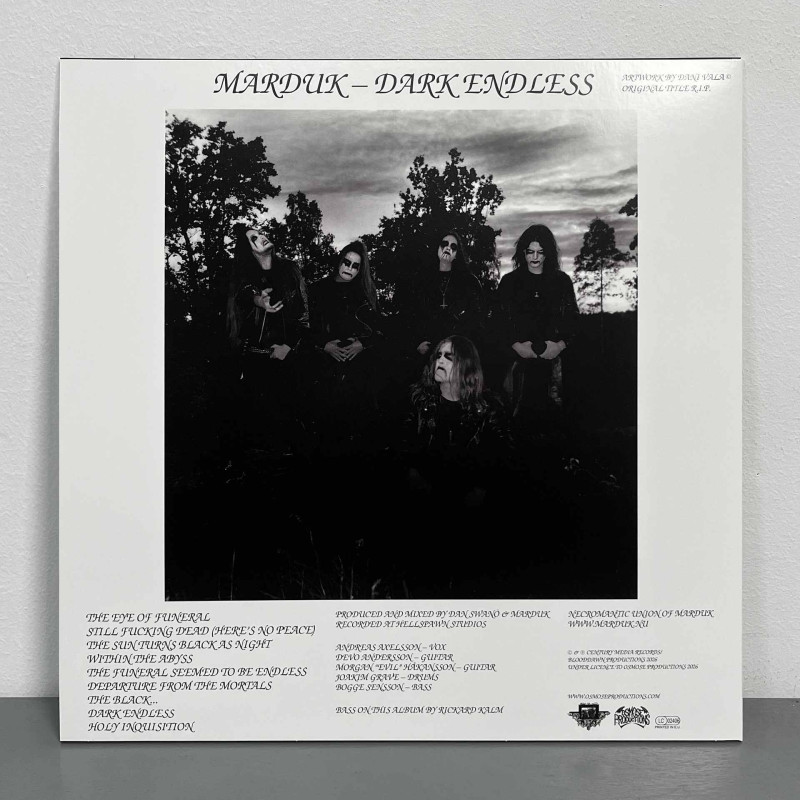 Marduk - Dark Endless LP (Transparent Blue/Black Galaxy Vinyl)