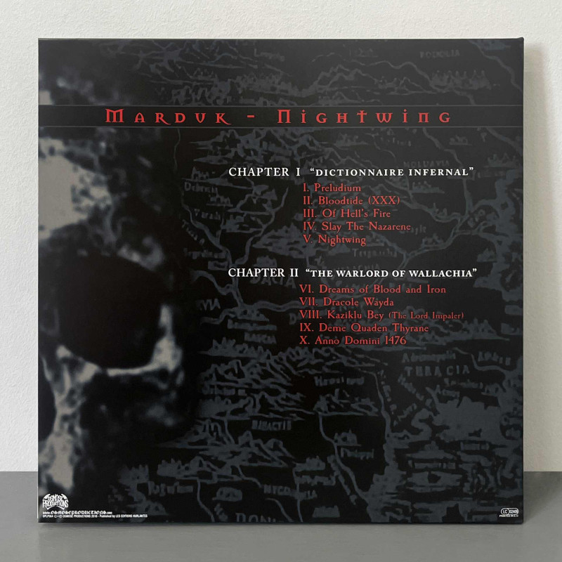 Marduk - Nightwing LP (Gatefold Transparent Swamp Green w/ Black Smoke Vinyl)