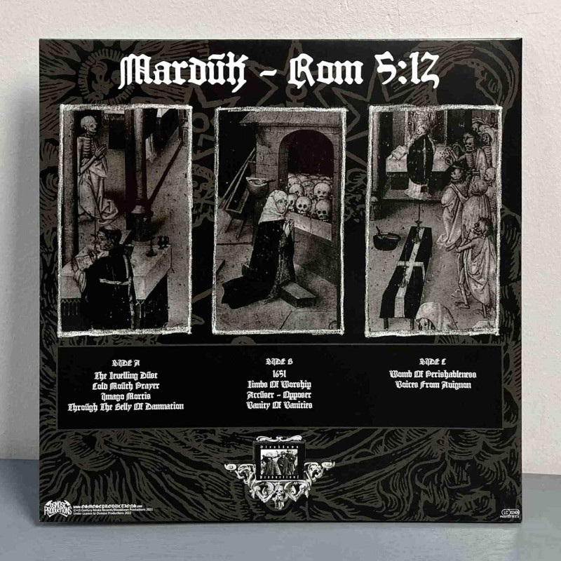 Marduk - Rom 5:12 2LP (Gatefold Black Vinyl) (2022 Reissue)