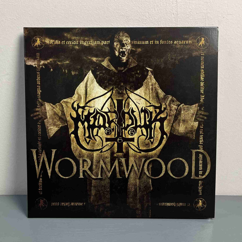 Marduk - Wormwood LP (Gatefold Gold With Black Marble Vinyl) (2022 Reissue)