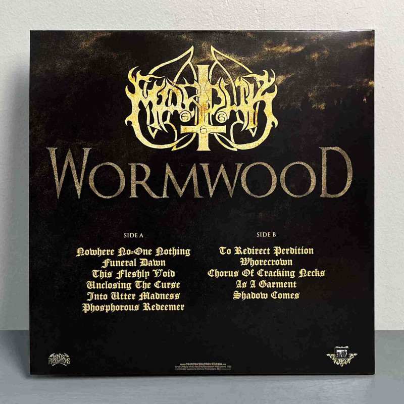 Marduk - Wormwood LP (Gatefold Black Vinyl) (2022 Reissue)