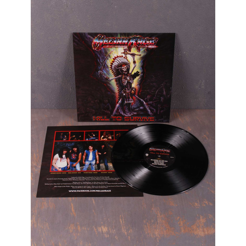 Meliah Rage - Kill To Survive LP (Black Vinyl)