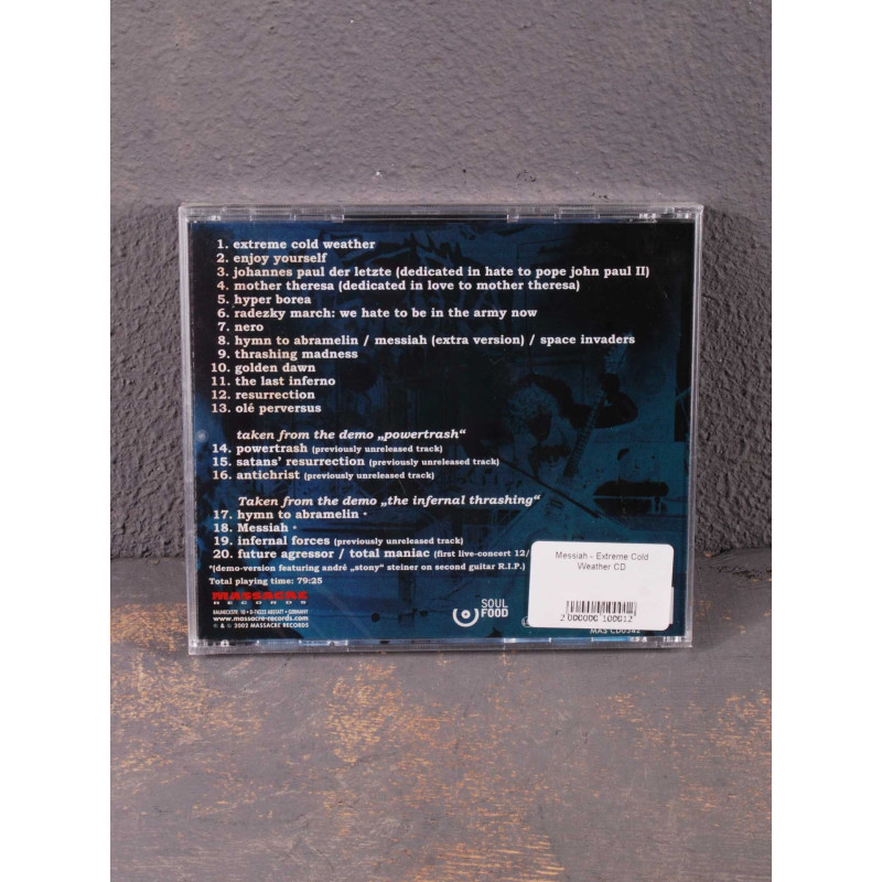 Messiah - Extreme Cold Weather CD