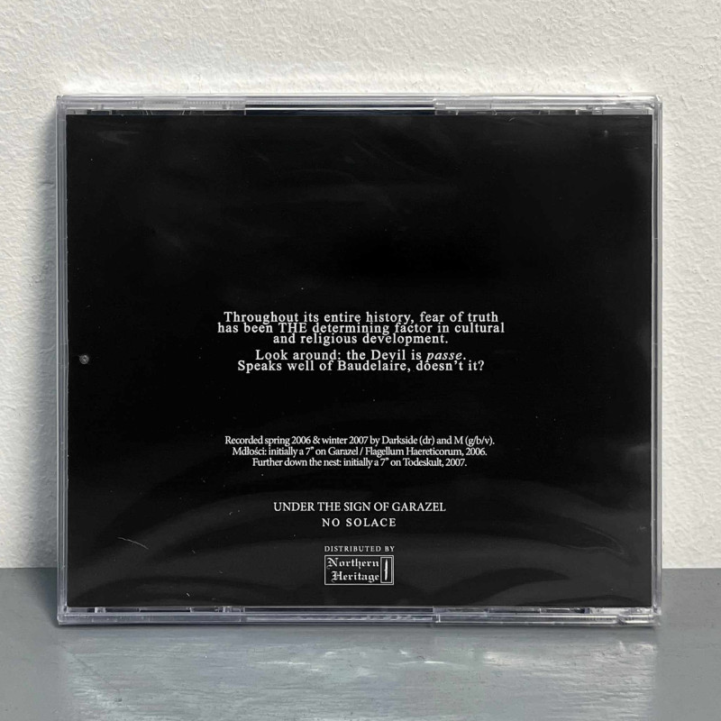 Mgla - Mdlosci / Further Down The Nest CD
